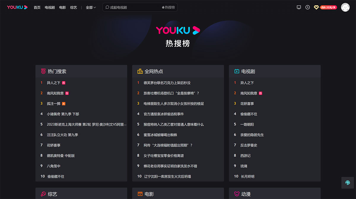 优酷热搜榜---acz.youku.jpg