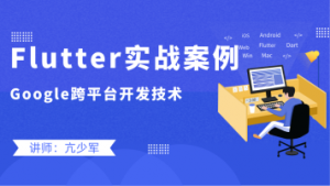 谷歌移动UI框架Flutter实战_Flutter企业级APP实战开发高级课程